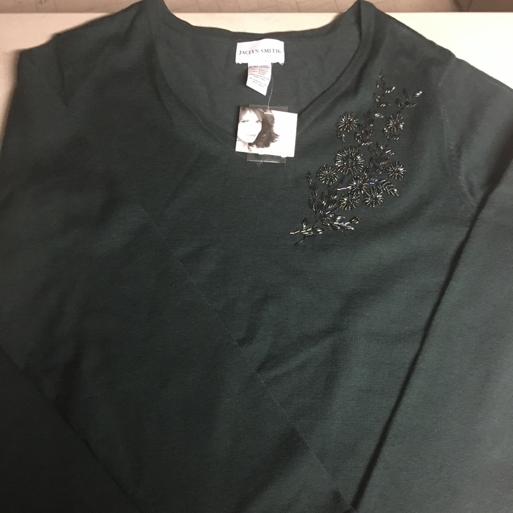 Holiday glitz sweater